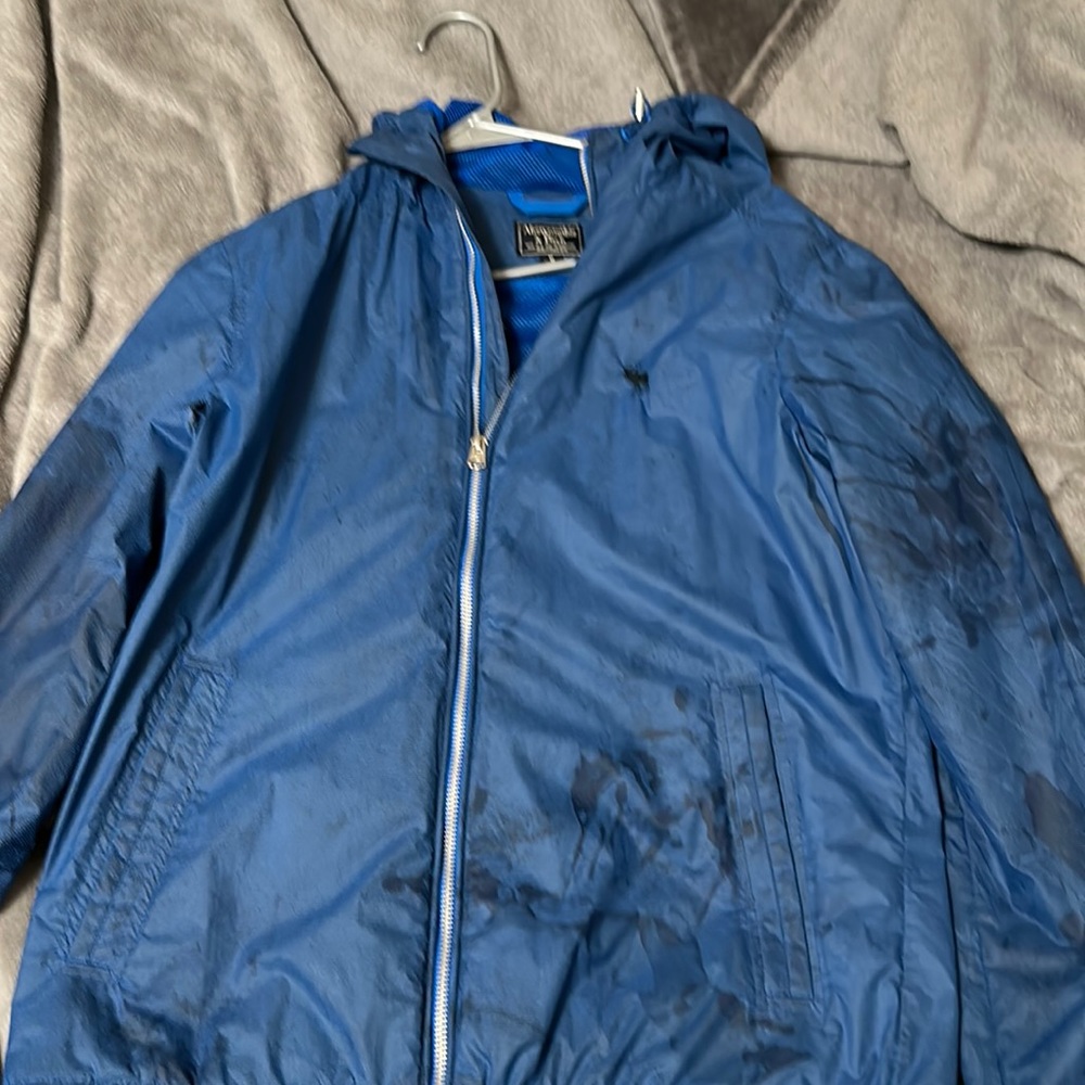 Abercrombie and fitch rain jacket